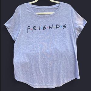 Apt. 9 Gray FRIENDS Graphic Tee